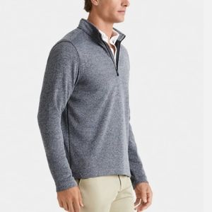 RHONE COMMUTER 1/4 ZIP SWEATER KNIT FABRIC